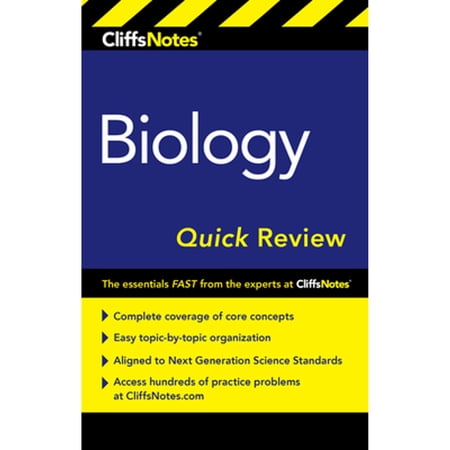Pre-Owned Cliffsnotes Biology Quick Review Third Edition (Paperback) 1328505944 9781328505941