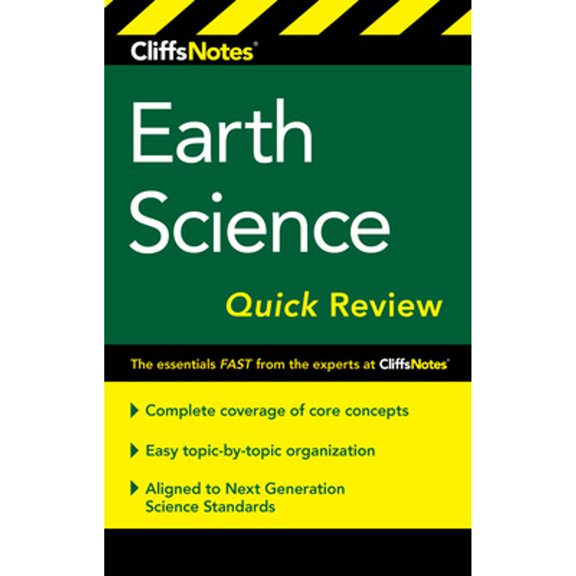 Pre-Owned Cliffsnotes Earth Science Quick Review, 2nd Edition (Paperback) 1328460789 9781328460783