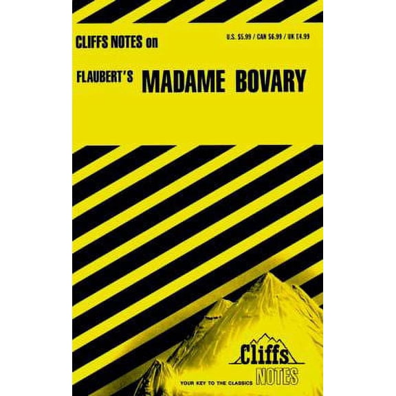Cliffsnotes Literature Guides: Cliffsnotes on Flaubert's Madame Bovary (Paperback)