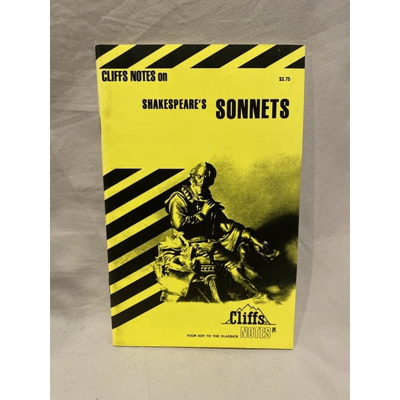 Pre-Owned Cliffsnotes Shakespeare's Sonnets (Paperback)
