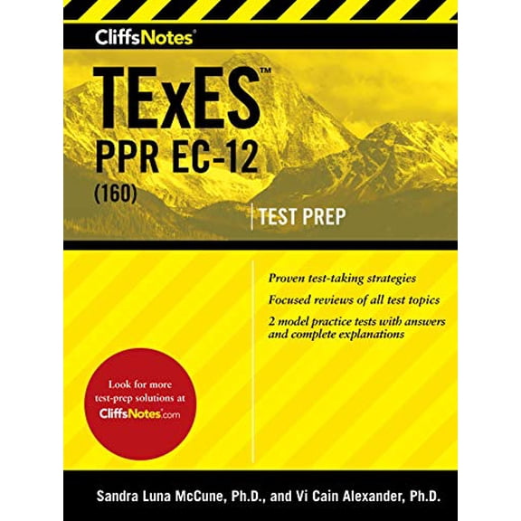 Pre-Owned Cliffsnotes Texes Ppr Ec-12 Paperback