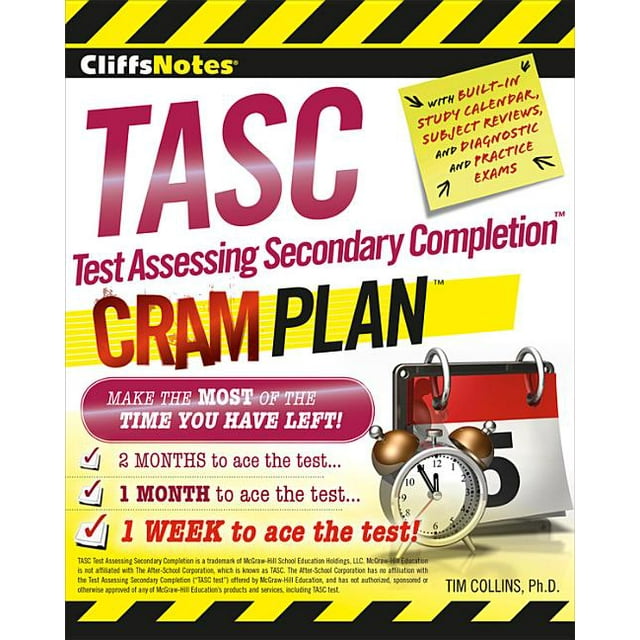 CliffsNotes TASC Test Assessing Secondary Completion™ Cram Plan ...