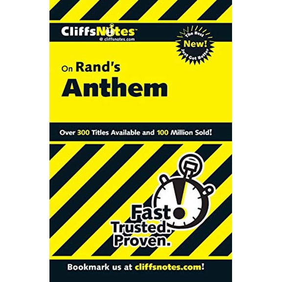 Pre-Owned CliffsNotes on Rand's Anthem (Paperback)
