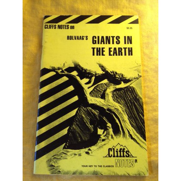 Pre-Owned Giants in the Earth (Cliff Note's Edition) (Paperback) 0822005247 9780822005247