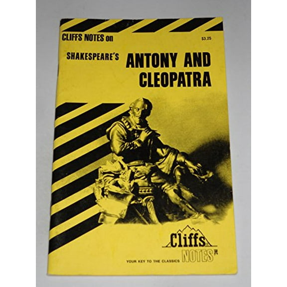 Pre-Owned Antony and Cleopatra (Cliffs Notes) (Paperback) 0822000024 9780822000020
