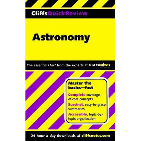 Pre-Owned Cliffsquickreview Astronomy (Paperback) 0764585649 9780764585647