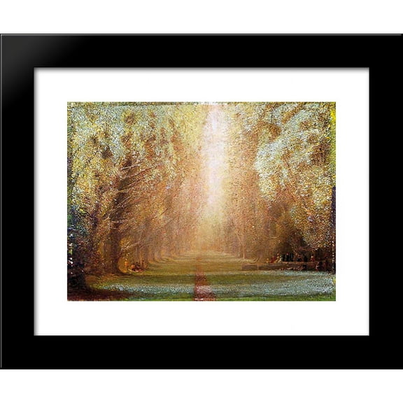 Clifton Grove, Clifton Hall, Nottingham 20x24 Framed Art Print by Arthur Lowe