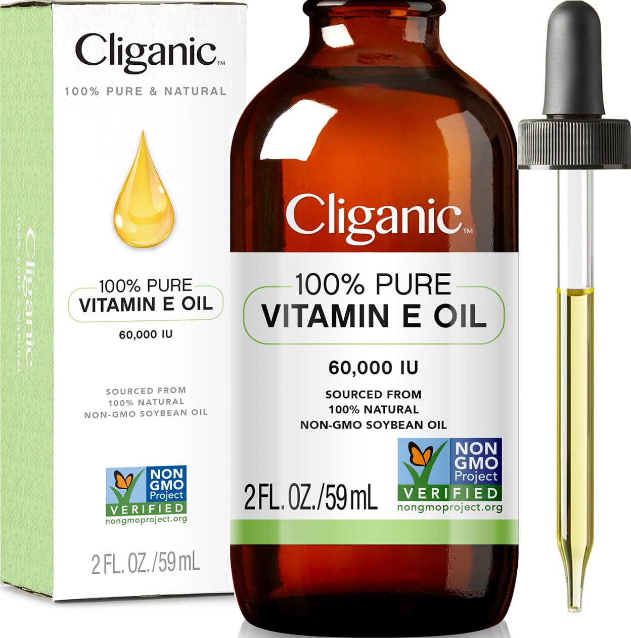 Cliganic Organic Hair Serum 2 oz