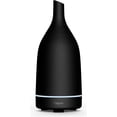 thumbnail image 1 of Cliganic Ceramic Aromatherapy Diffuser, 7 Color Lights & Auto Shut Off, Cool Mist Oil Diffuser, Black, 1 of 4