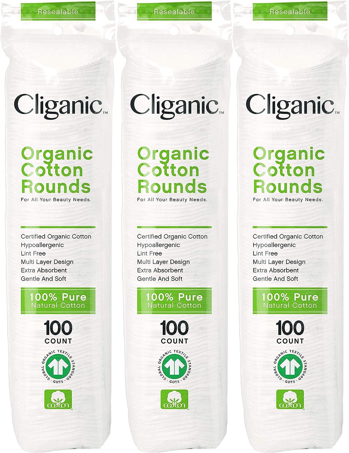 Equate Beauty Cotton Rounds, 100 Count