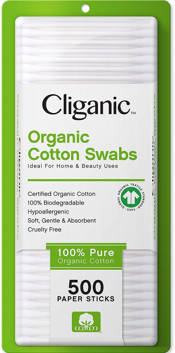 Equate Cotton Swabs Twin Pack, 500 Count, 2 Pack
