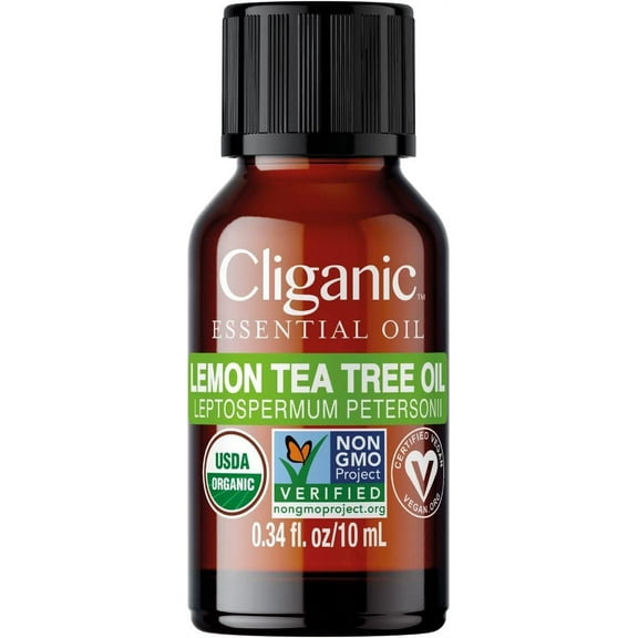 Cliganic Organic Lemon Tea Tree Essential Oil