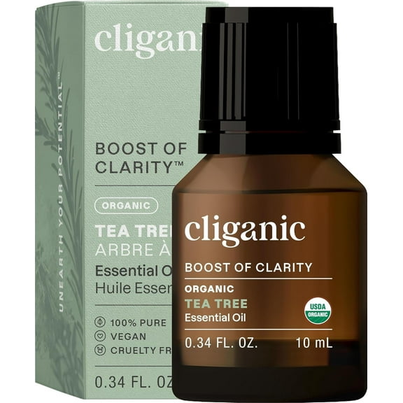 Cliganic Organic Tea Tree Essential Oil - 0.33oz