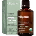 thumbnail image 1 of Cliganic Organic Tea Tree Essential Oil, 100% Pure Natural, for Aromatherapy | Non-GMO Verified, 1 of 9