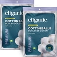 thumbnail image 1 of Cliganic Jumbo Cotton Balls, Hypoallergenic Large Cotton Balls, Gentle and Absorbent, 400 Count, 1 of 5