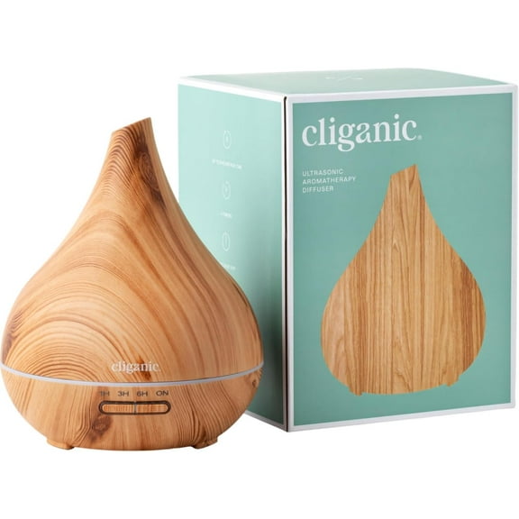 Cliganic Ultrasonic Aromatherapy Diffuser - for Essential Oils