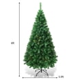thumbnail image 1 of Clihome  5 ft Artificial PVC Hinged Christmas Tree with Solid Metal Stand 6 Foot, 1 of 5