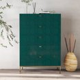 thumbnail image 1 of Clihome Modern Green 5 Drawer Dresser, Chest of Drawers for Bedroom, Storage Cabinet, 1 of 5