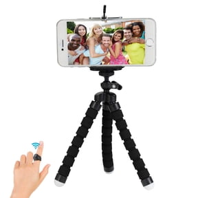 Clik Ring Bluetooth Selfie/Video Remote with Tripod (Pink)