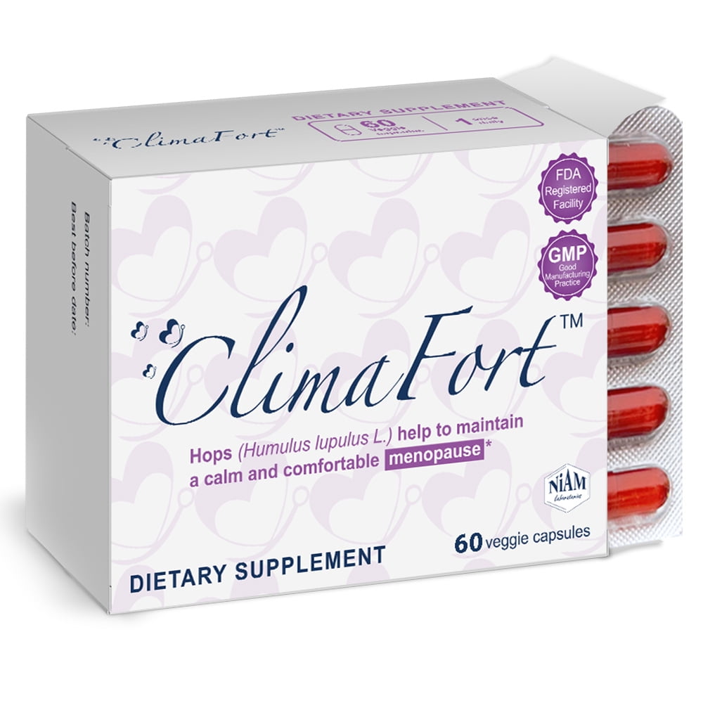 ClimaFort® Menopause Relief Supplement Stay Cool Medicine, Hormone