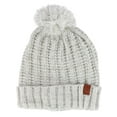 thumbnail image 1 of ClimaZer0  Sherpa Lined Knit Winter Beanie Pom Hat (Women), 1 of 3