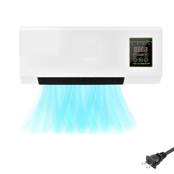 Climafy Air Conditioner, Portable Air Conditioning Split Max, Wall Mount Ac Unit, Mini Wall Mounted AirConditioner, Multifunctional Wall AirConditioner, Wall Mounted Mobile Air (White 110V)