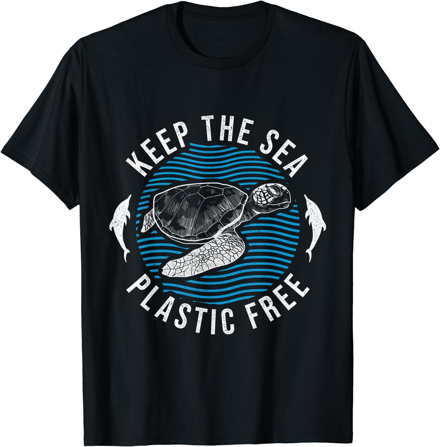Ocean Blue Climate Change Global Warming Statement - Sustainably Made Women's Short Sleeve Tee