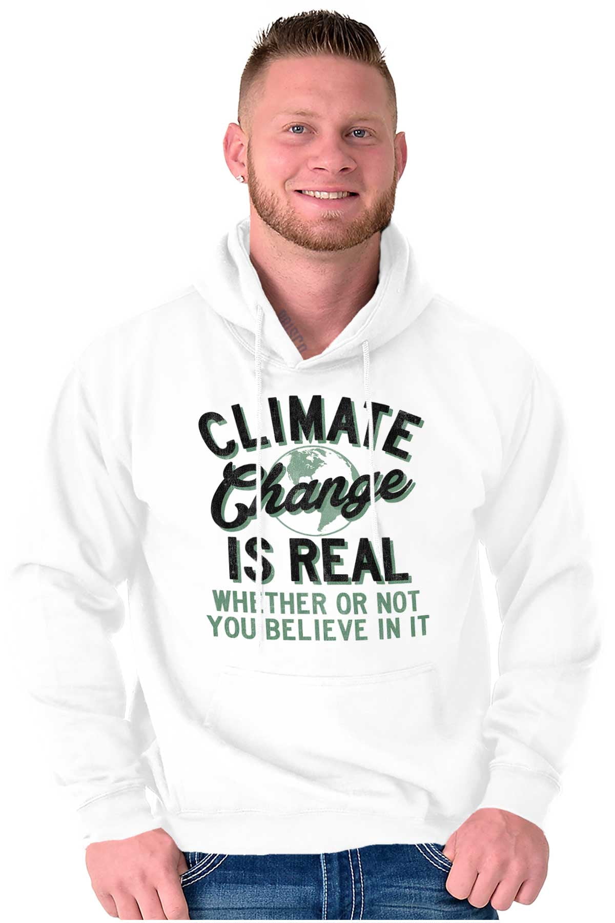 Climate Change Adult Sweatshirt main image 0