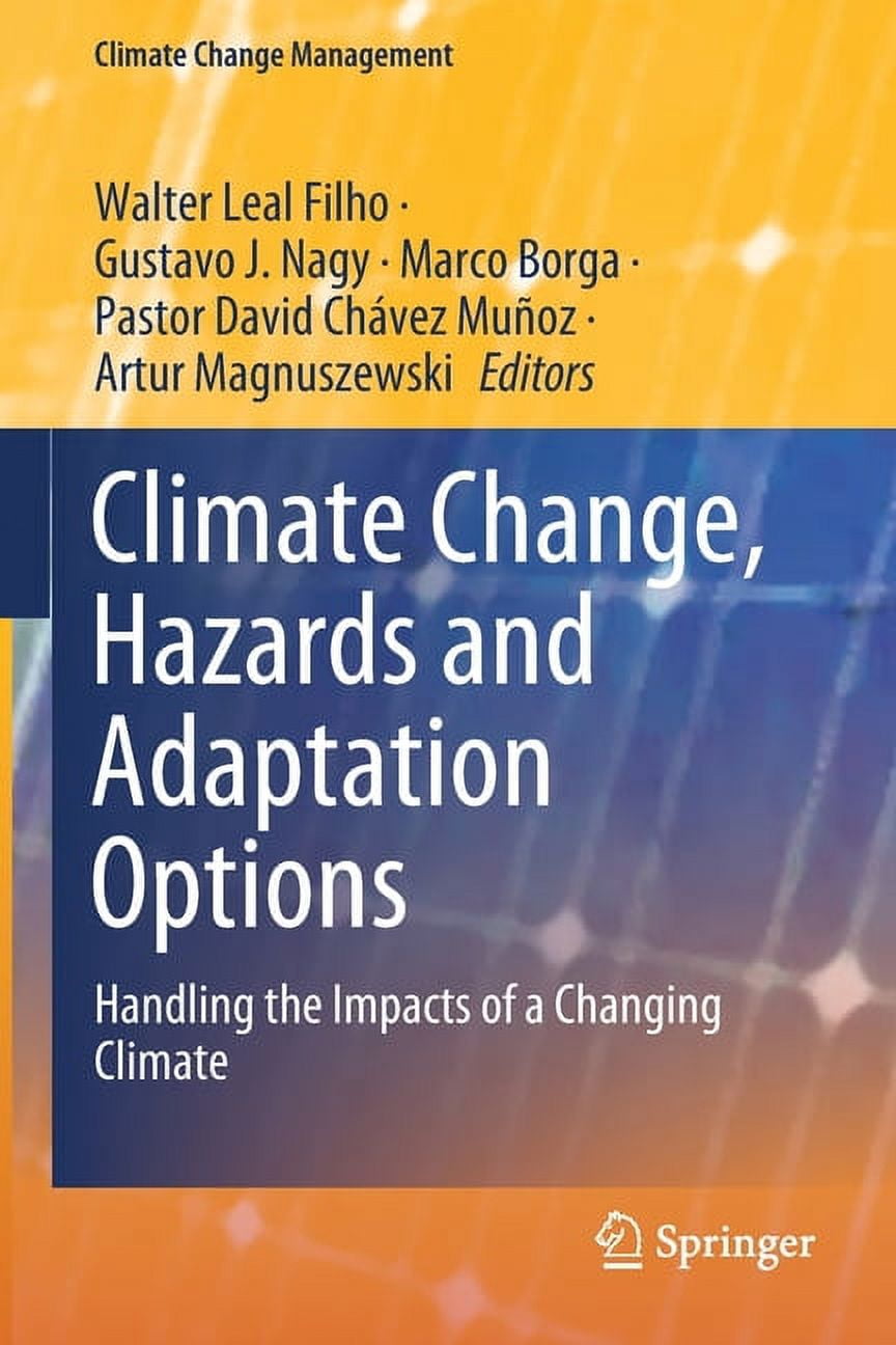 Climate Change Management Climate Change, Hazards and Adaptation ...