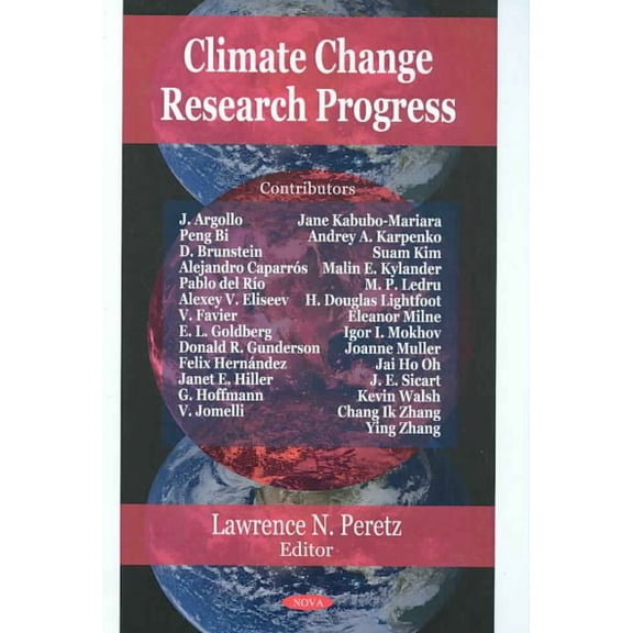 Climate Change Research Progress