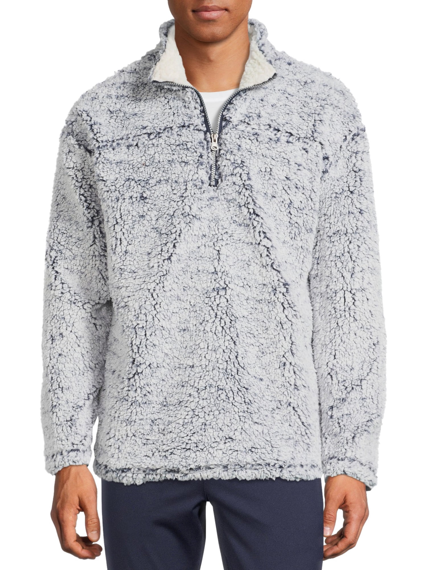Climate Concepts 1/4 Zip Fluffy Fleece Pullover, Sizes S-XXL