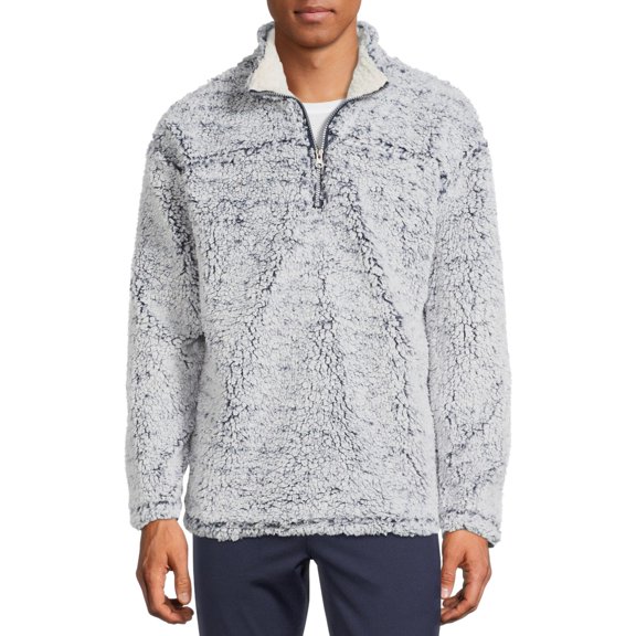 Climate Concepts 1/4 Zip Fluffy Fleece Pullover, Sizes S-XXL
