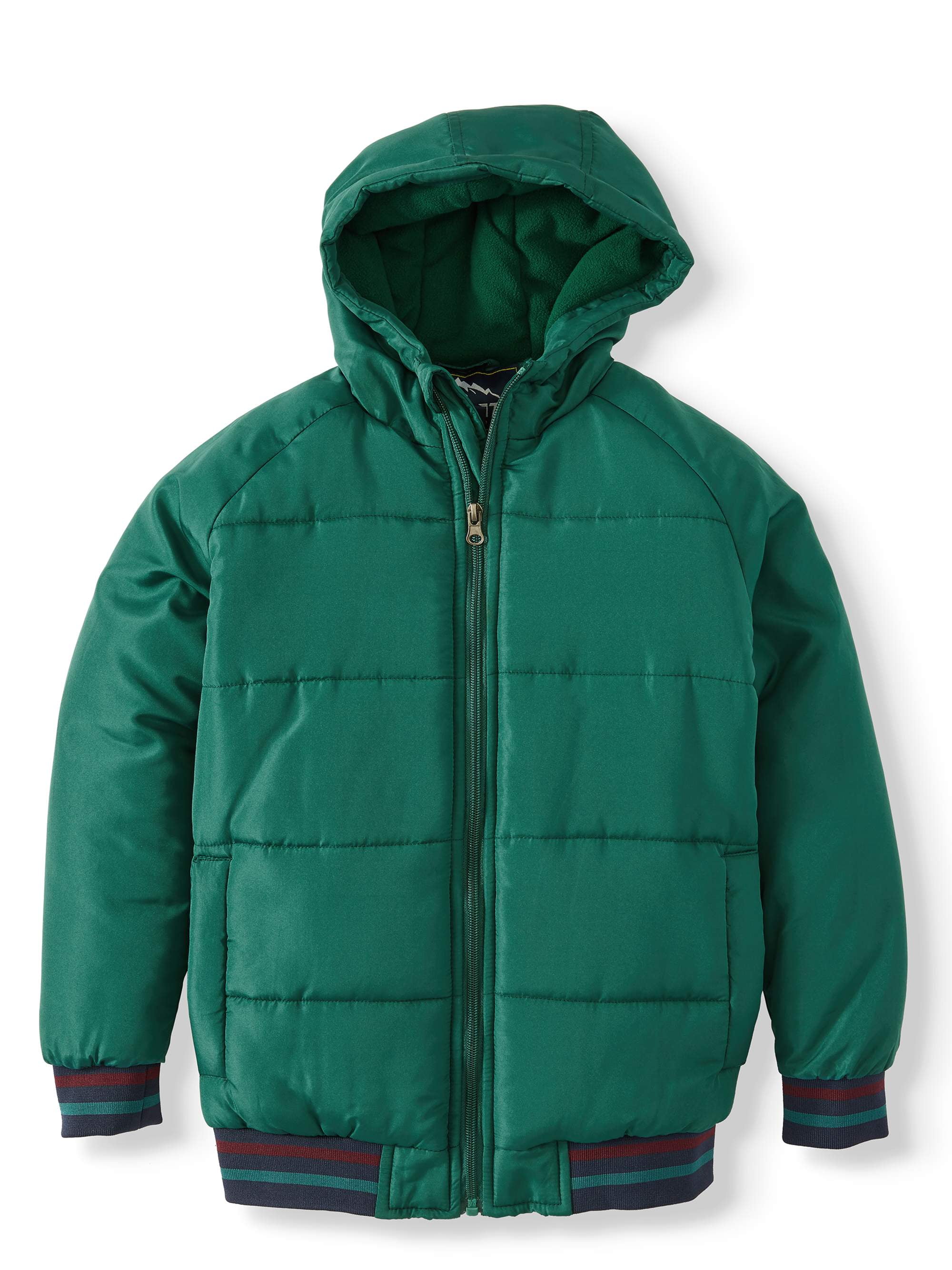 Climate Concepts Hooded Varsity Jacket, Sizes 616