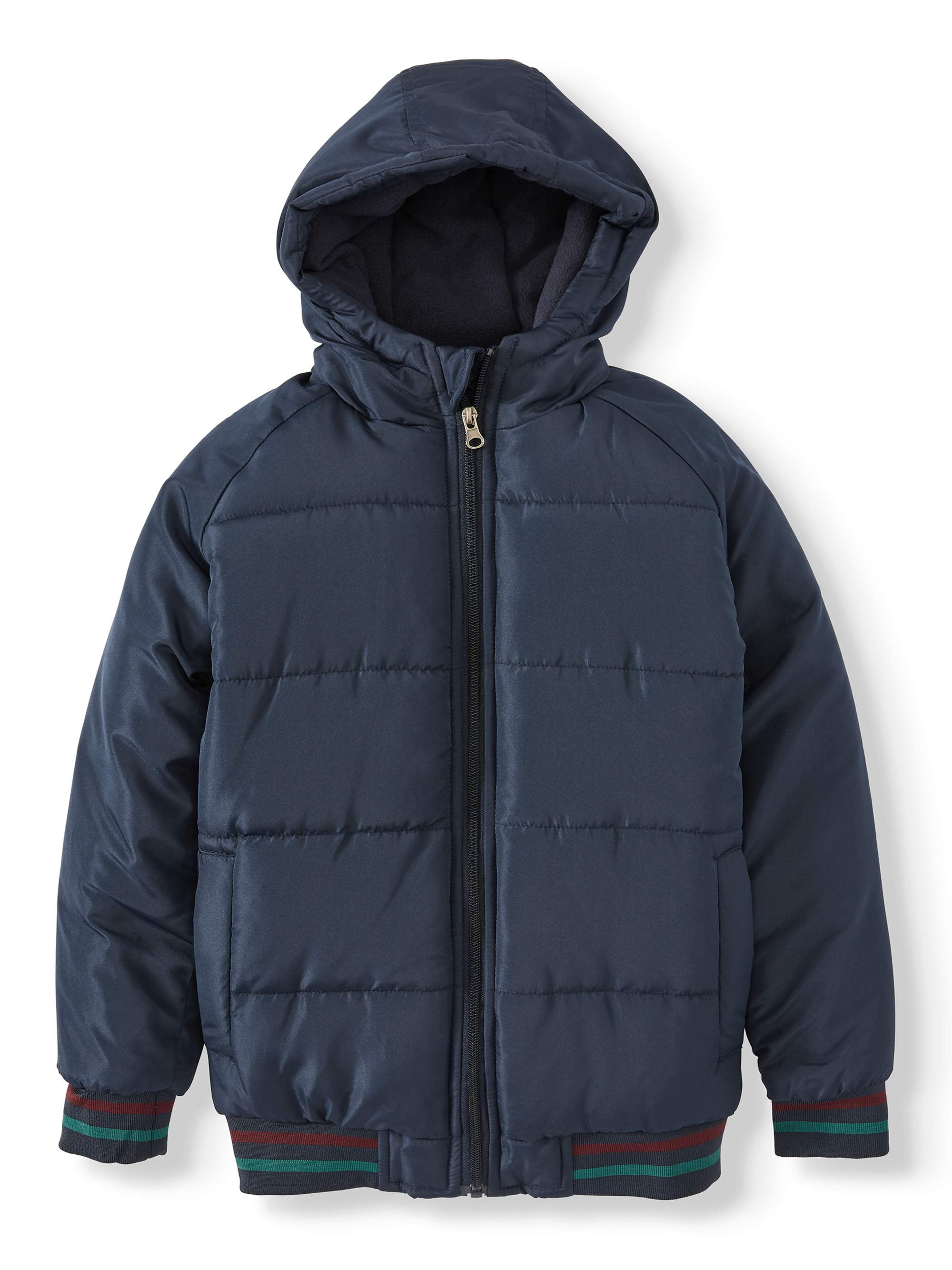 Climate Concepts Hooded Varsity Jacket, Sizes 616