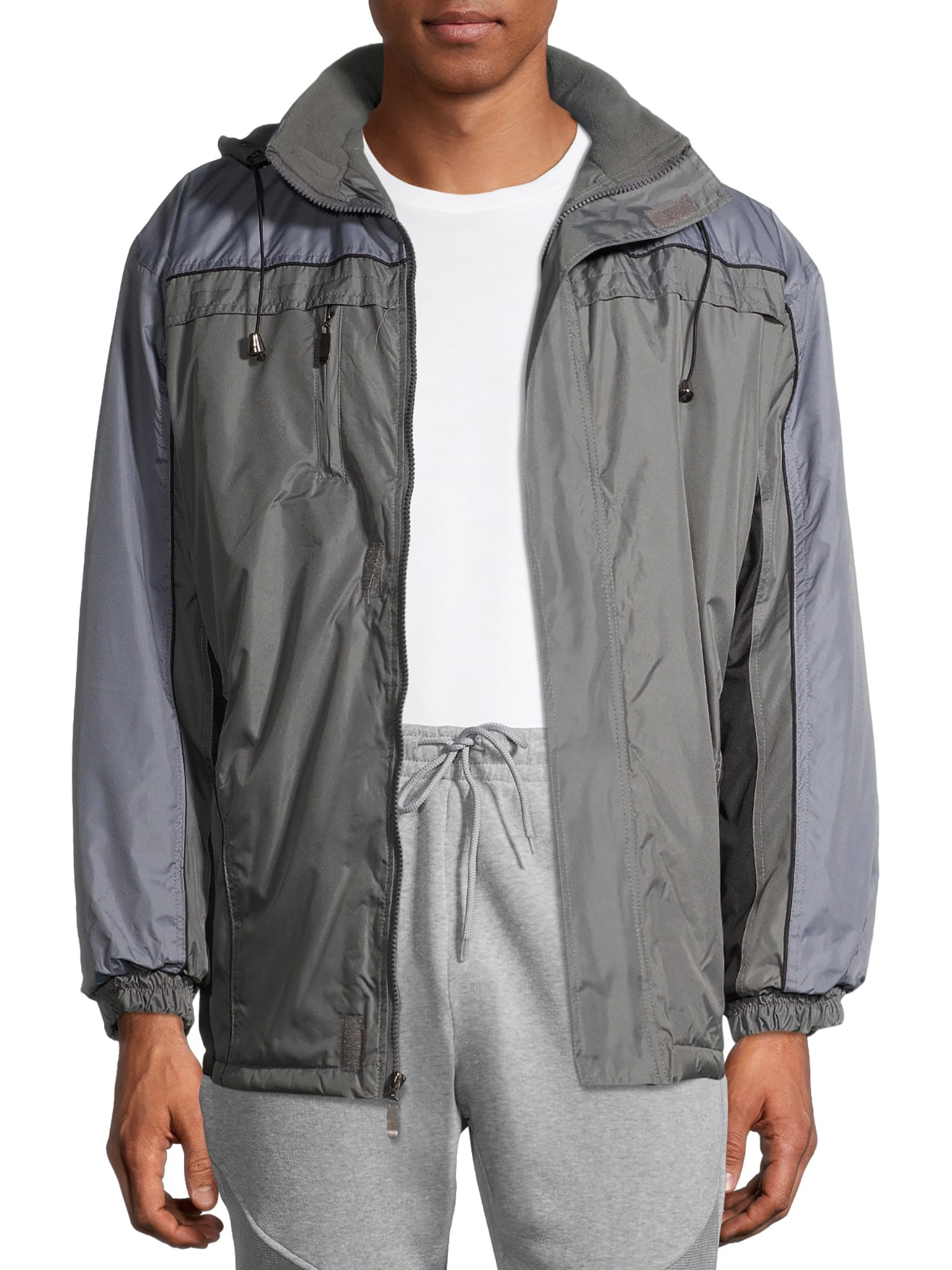 Climate Concepts Men's Polar Tec Fleece Lined Jacket with Removable