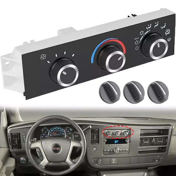 Climate Control Module 599-217 For Dorman Chevy GMC Van 96-20 Express Ventur