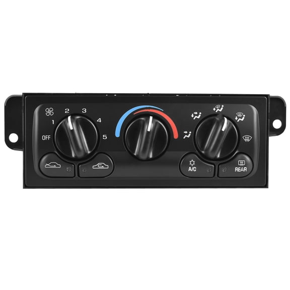 Climate Control Module For Chevrolet Malibu/Classic 1997-2005 For Oldsmobile 1997-1999, Climate Control Heater Air Conditioning A/C Switch Panel, OEM: 599-213-Black