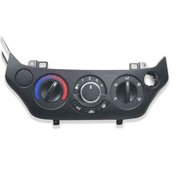 Climate Control Module Panel Fit For Chevrolet Aveo Lova 2006-2011, Heater A/C Control Switch Air Conditioning Climate-Black-12V