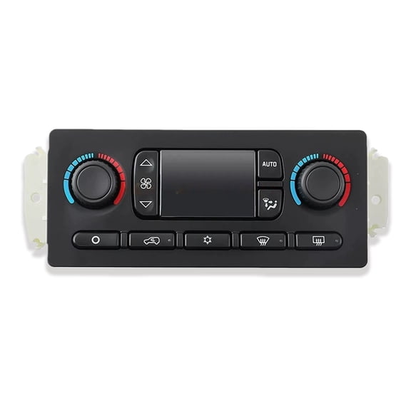 Climate Control Module Panel Fit For Chevrolet GMC Sierra 2002-2009, OEM: 10367041 599-211XD, Heater A/C Control Switch Air Conditioning Climate-1 Pc