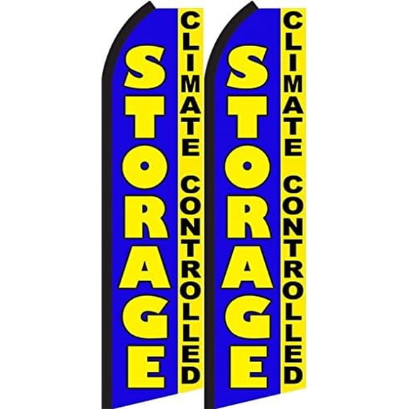 Climate Controlled Storage King Flag- Pack of 2$$Other