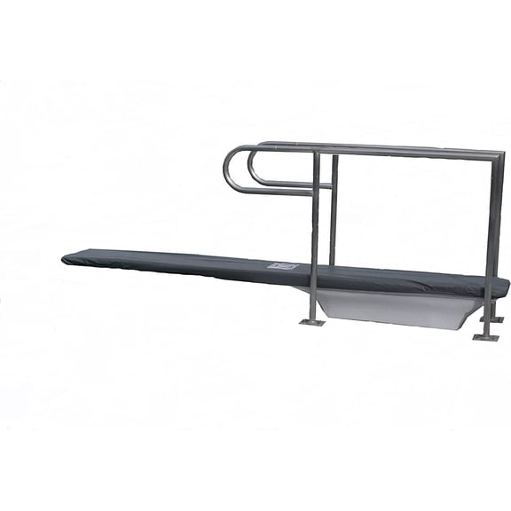 Outdoor Solutions Climate Shield Diving Board Cover, Weather-Proof Vinyl Protects Your Pool Diving Board All Year Round, Easy to Install Diving Boards Pad with Elastic Band & Grommets (12 Ft)