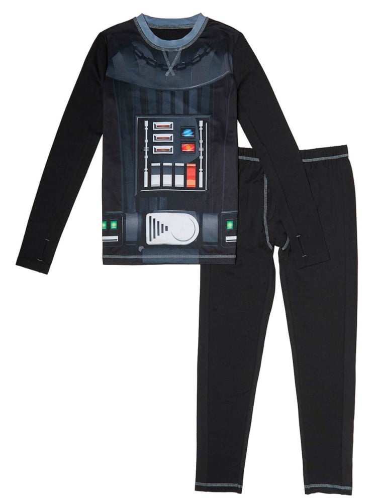 Climate Smart Base Layer Boys Star Wars Darth Vader 2 PC Set Black