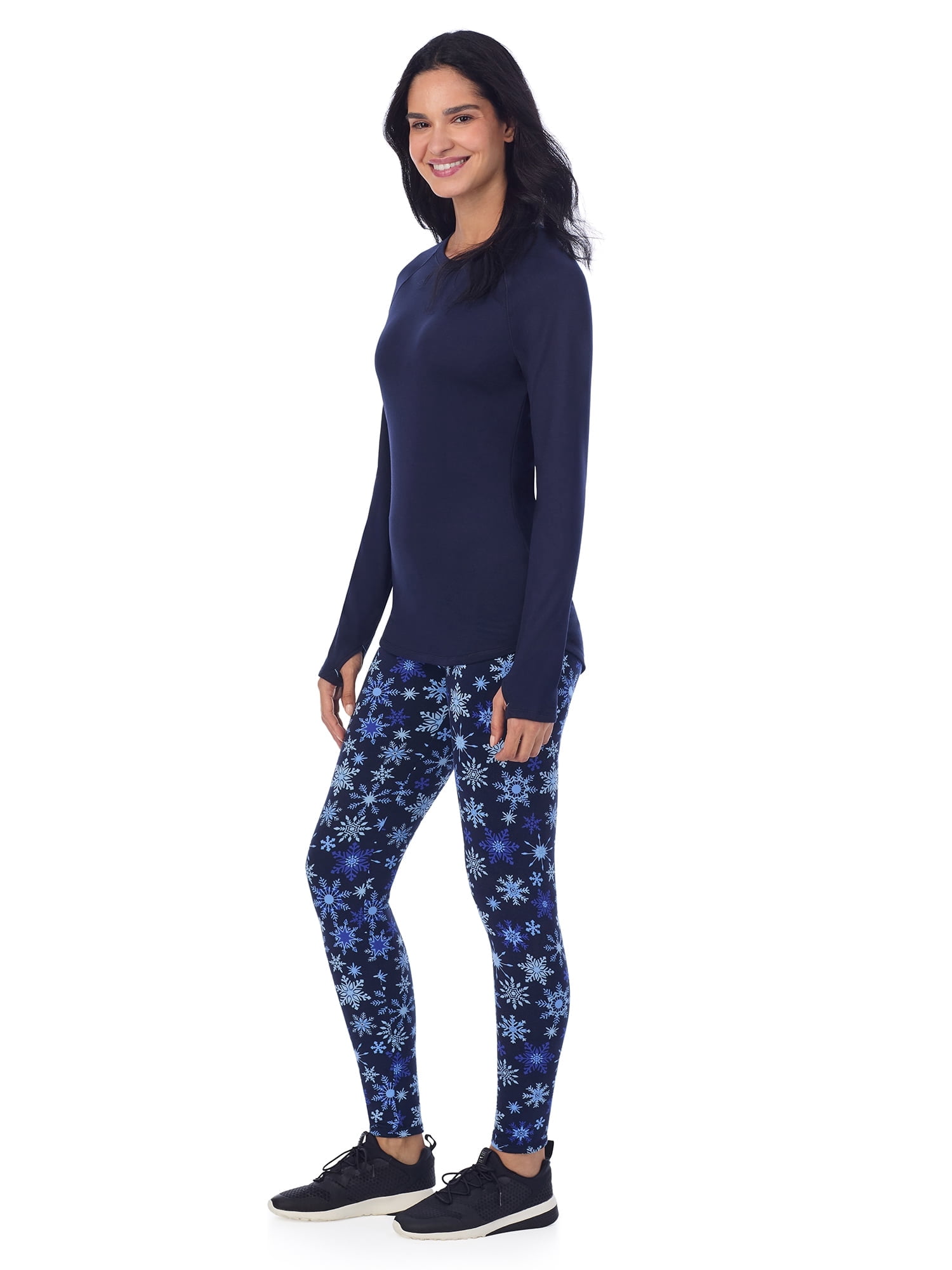 ClimateRight by Cuddl Duds Base Layer 2-piece Base layer Top and Legging Set (Women's and Women's Plus)
