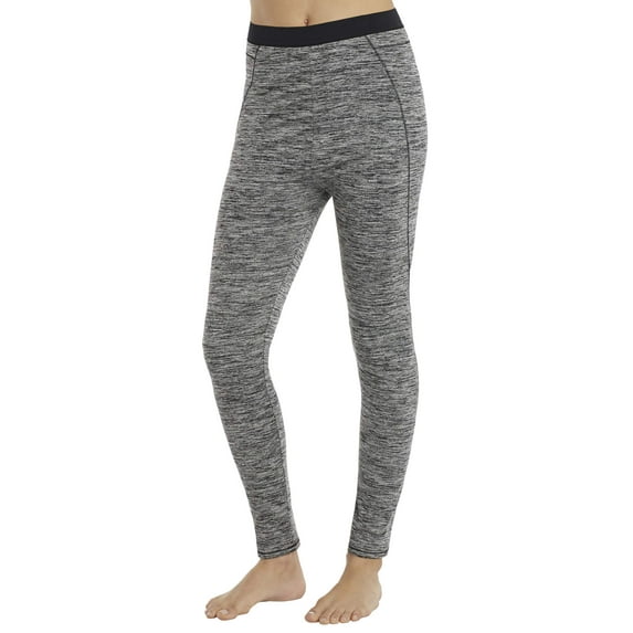 ClimateRight by Cuddl Duds Frigid Stretch Microfleece Comfort Core Warm Underwear Legging, (Women's)