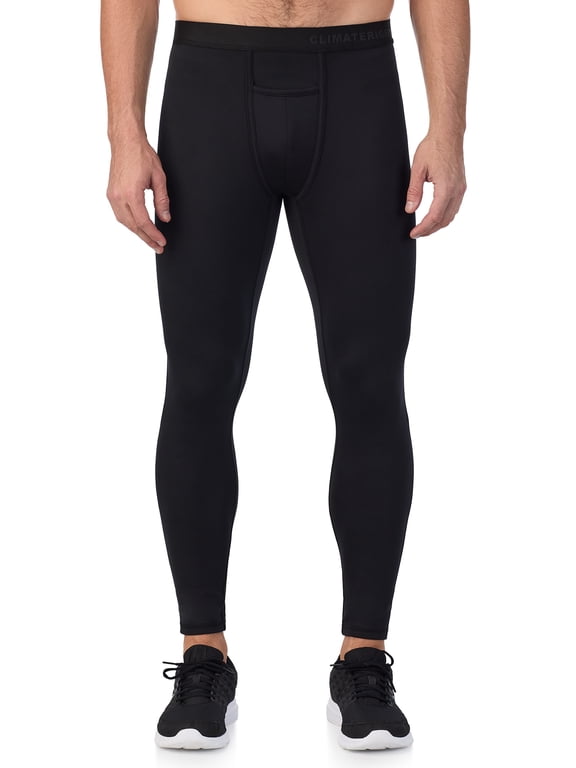 ClimateRight by Cuddl Duds Men’s Warm Plush Warmth Base Layer Pant, Sizes S-3X