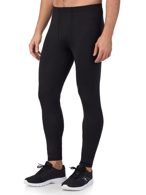ClimateRight by Cuddl Duds Men’s Stretch Microfiber Base Layer Pant, Sizes S-3XL