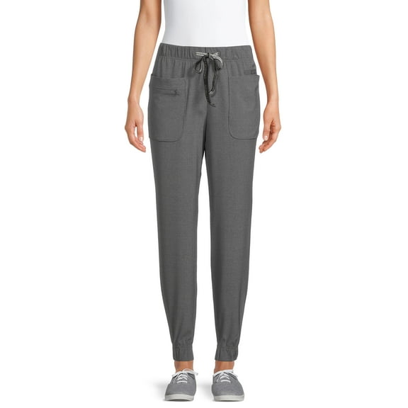 ClimateRight by Cuddl Duds Modern Fit Slim Straight Scrub Jogger