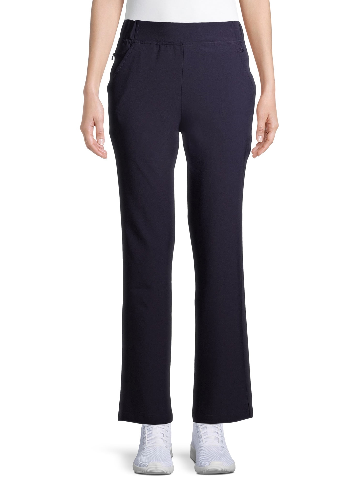 ClimateRight by Cuddl Duds Modern Fit Straight-Leg Flat Front Scrub ...