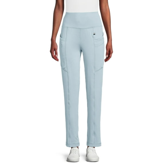 ClimateRight by Cuddl Duds Scrubs Women’s and Women's Plus Jersey Knit Multi-Task Pant