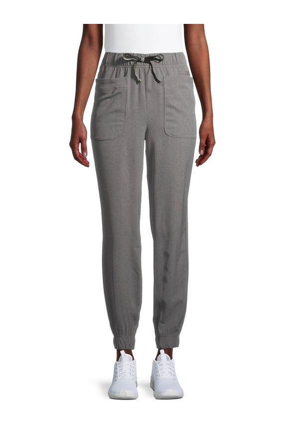 ClimateRight by Cuddl Duds Slim-Leg Modern Fit Scrub Jogger (Women's), 1 Count, 1 Pack